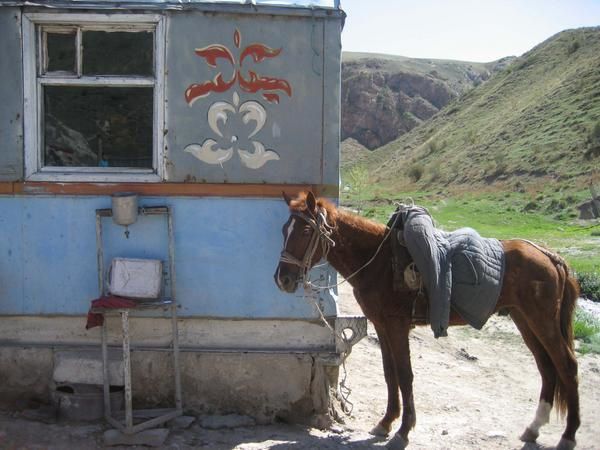 Photos des repérages faits entre le 7 et le 12 mai, dans la région de Naryn, puis sur la route de Barksoon et au sud du lac Issy Koul.