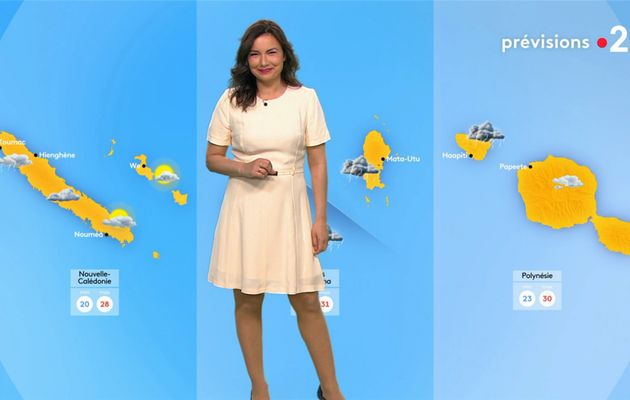 Anaïs Baydemir Météo France 2 le 21.04.2021