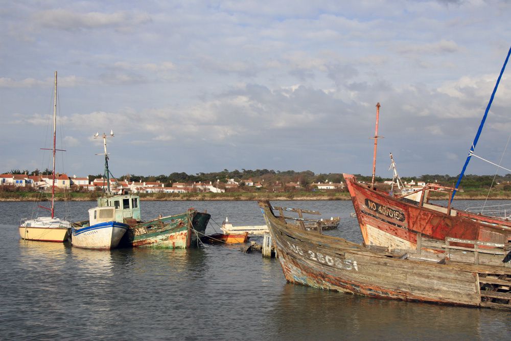 Album - Cimetière de bateaux à Noirmoutier