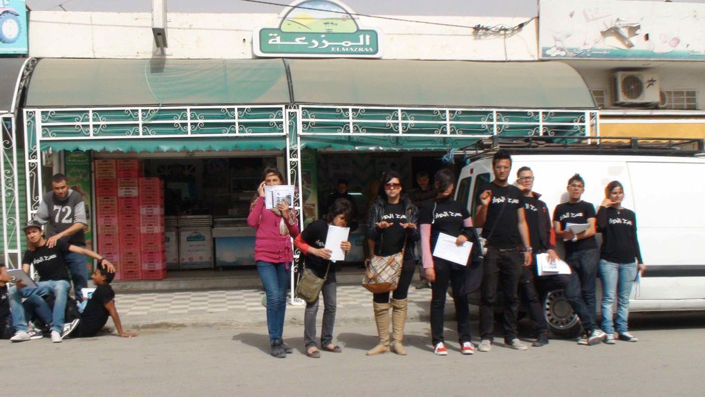 Sidi Bouzid : Formation aux techniques du &quot;Théâtre Forum&quot;  15/24 Mars 2013