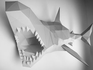 DIY - Trophées animaux en origami 