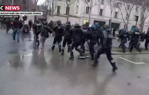 Dixième samedi de rassemblement des Gilets jaunes : Premiers heurts à Paris