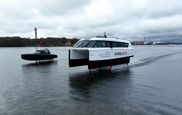 Scoop - le Groupe Bénéteau rentre au capital de Candela, les bateaux électriques volants suédois