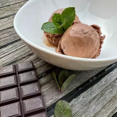 GLACE AU CHOCOLAT SANS LACTOSE