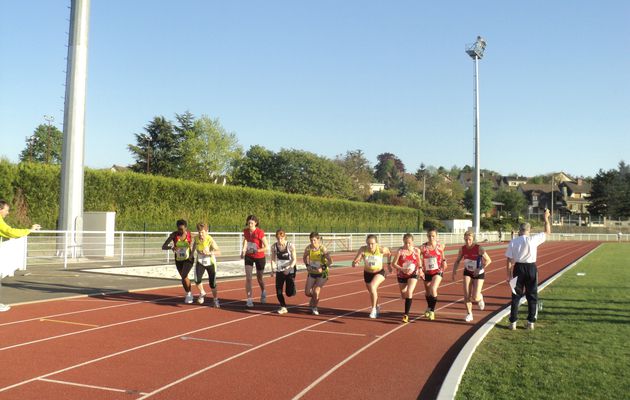 Championnats de Seine et Marne, 5000m piste, Combs la ville, Le 19/04/2011