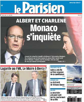 Stéphane Bern : qu'on foute la paix à Albert de Monaco et Charlene.