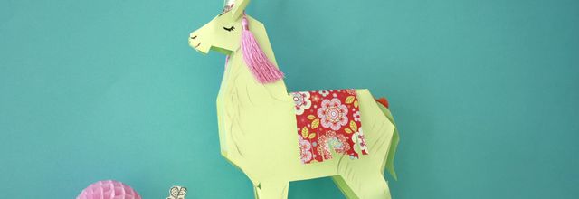 Paper Toy lama !!