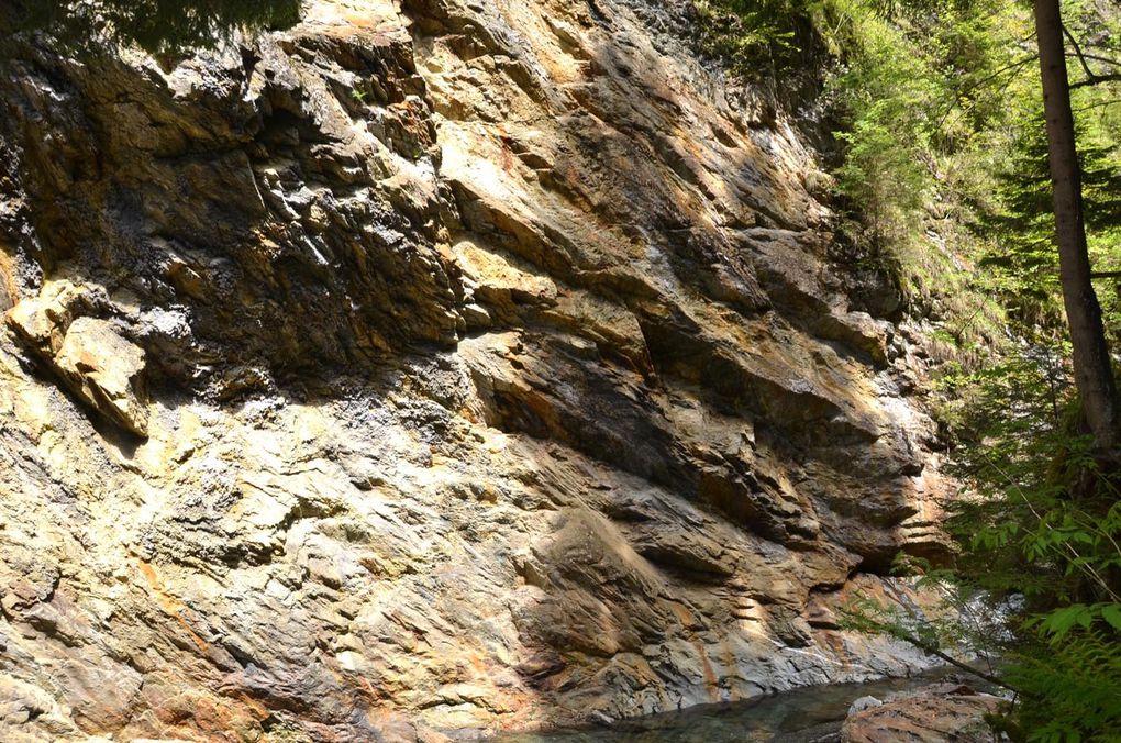 Tosime jour. Tentative avortée vers le Lac Blanc suivie de la ballade dans  les Gorges de la Diosaz