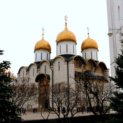 La cathédrale de la Dormition, Kremlin de Moscou