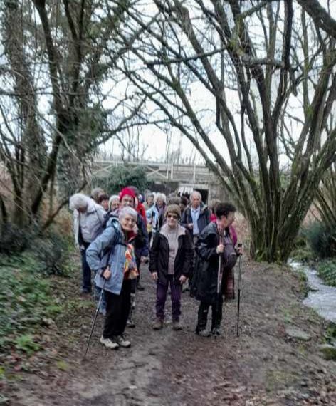 Le groupe 10 km patauge à Mauves-sur-Loire