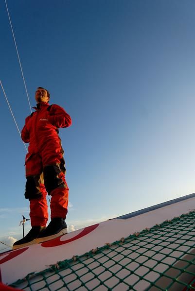 Skipper du Maxi Trimaran Sodeb'O