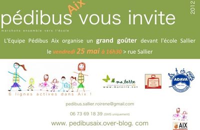 Fête du Pedibus vendredi 25 mai 2012