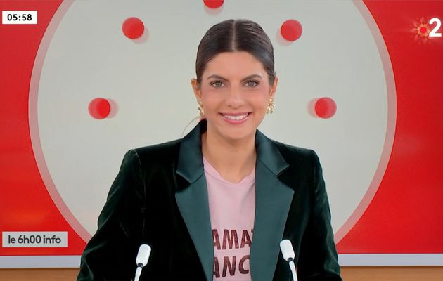 Alizé Lutran Le 6H Info France 2 et Franceinfo: le 31.12.2020