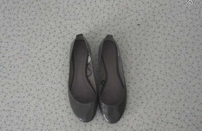 Ballerines grise brillante T41