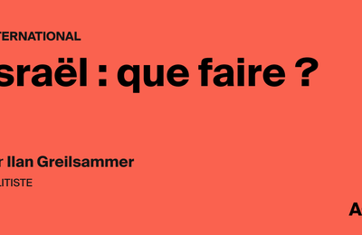 Israël : que faire ? Par Ilan Greilsammer - AOC media