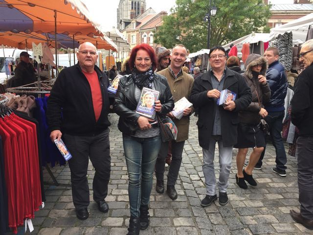 Avec Claude, Alain, Alexandre, Christelle et François.