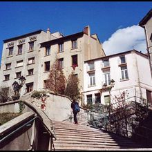 Les escalier du crêt de roch