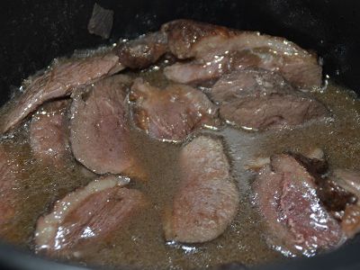 Magrets canard sauce vin rouge cookeo