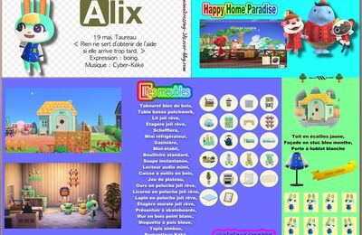 Alix (New Horizons, Happy Home Paradise)