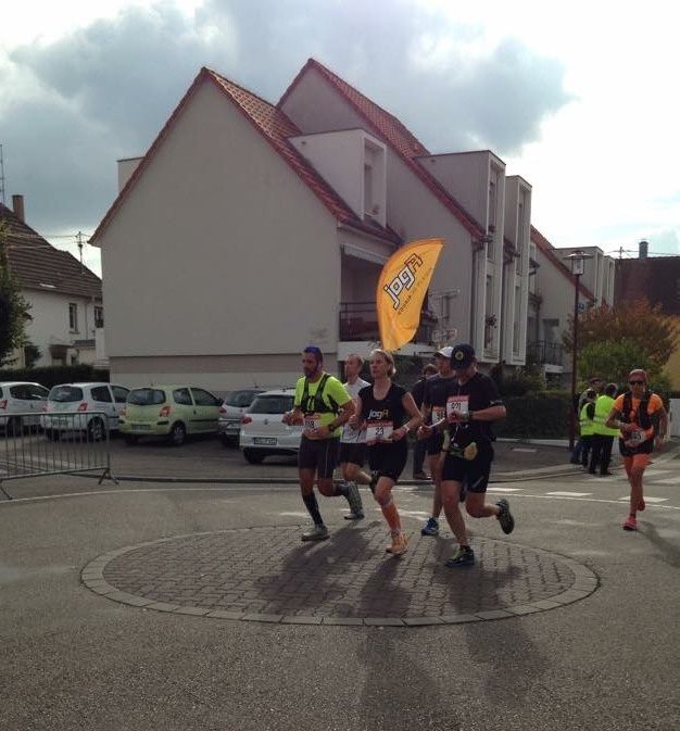 Moi, Muriel - Meneuse d'Allure 04h00 au Marathon de Strasbourg 2015