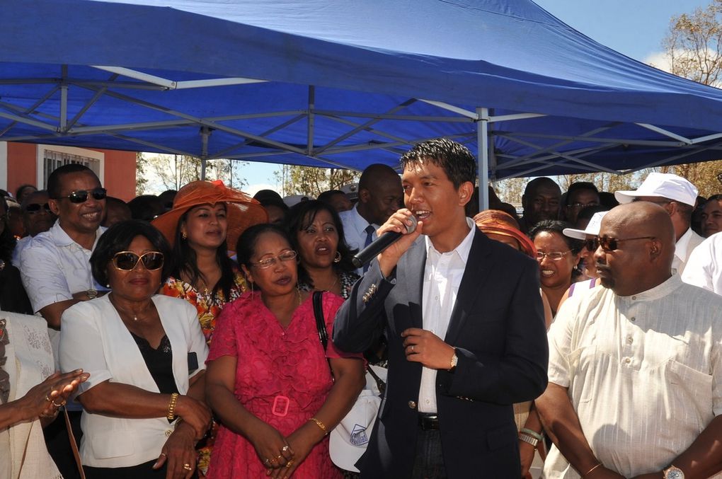 01.12.2012, Antsiranana. Inauguration de la Cité Mandroso par le président Andry Rajoelina. Seconde partie. Photos: Harilala Randrianarison