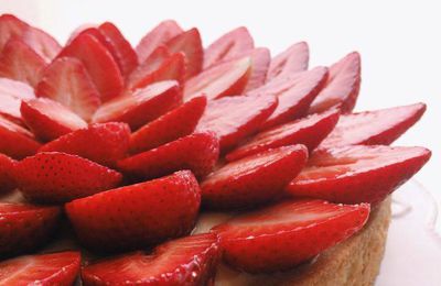 La tarte aux fraises