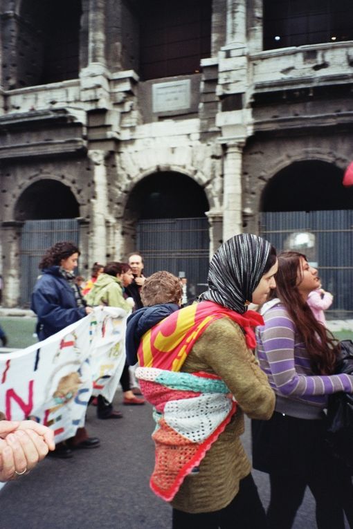 foto della manifestazione di Roma del 17 ottobre 2009