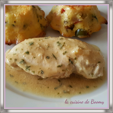 Filet de poulet sauce à l'estragon WW