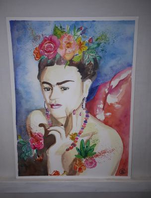 Mythique Frida Kahlo aux couleurs vivantes!