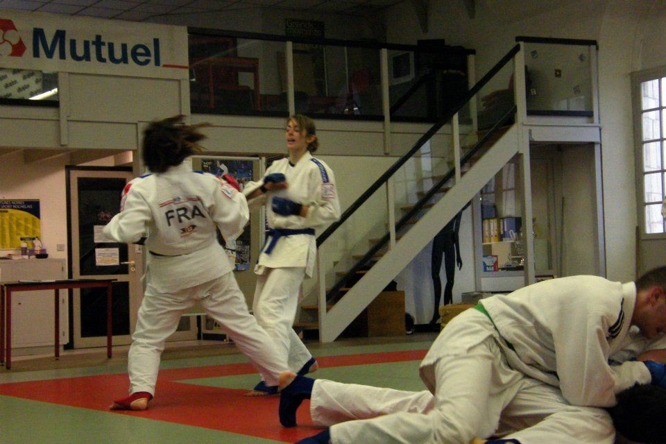 Stage jujitsu Combat 25 26 27 février 2012 avec Sébastien SANESI