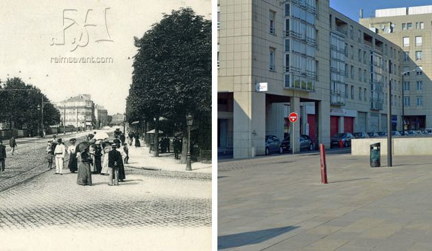 Le Boulevard Roederer à la Belle Epoque