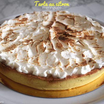 Tarte au citron meringuée