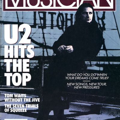 U2 -Magazine Musician -Octobre 1987