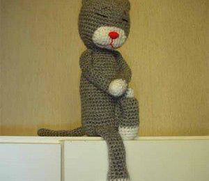Gato de crochet