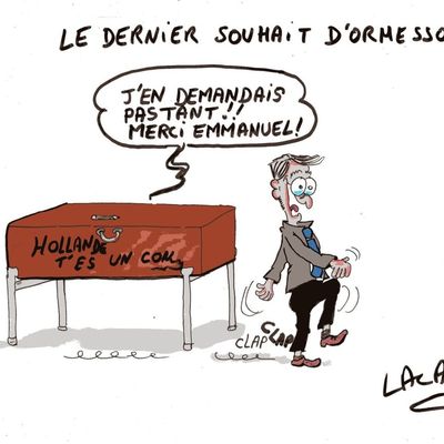 le dernier souhait d'ormesson...