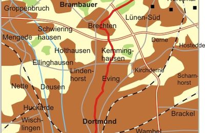 1. Etappe: Dortmund-Lünen