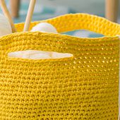 Tutoriel : un panier de rangement au crochet