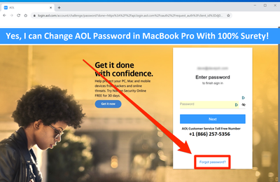 Yes, I can Change AOL Password in MacBook Pro With 100% Surety!