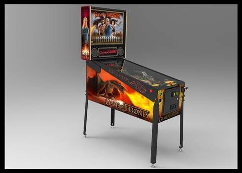 Jeux: Stern Pinball annonce son flipper Game of Thrones !