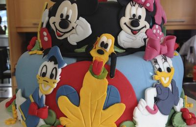 Gâteau Mickey et ses amis 