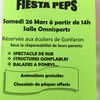 Information importante Fiesta PEPS
