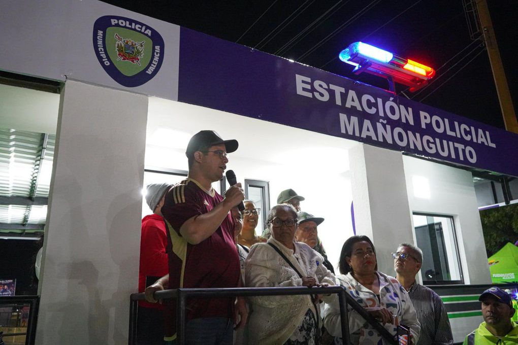 Alcalde Julio Fuenmayor inauguró Estación Policial Mañonguito de la Policía Municipal de Valencia