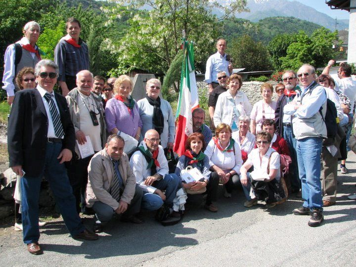 8 maggio 2011: a Coldimosso, frazione di Susa (TO), in ricordo del diciottenne lissonese Ercole Galimberti, fucilato per rappresaglia dai nazifascisti, il 9 marzo 1945