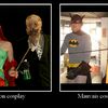 Poison Ivy et Epouvantail / Batman et Robin