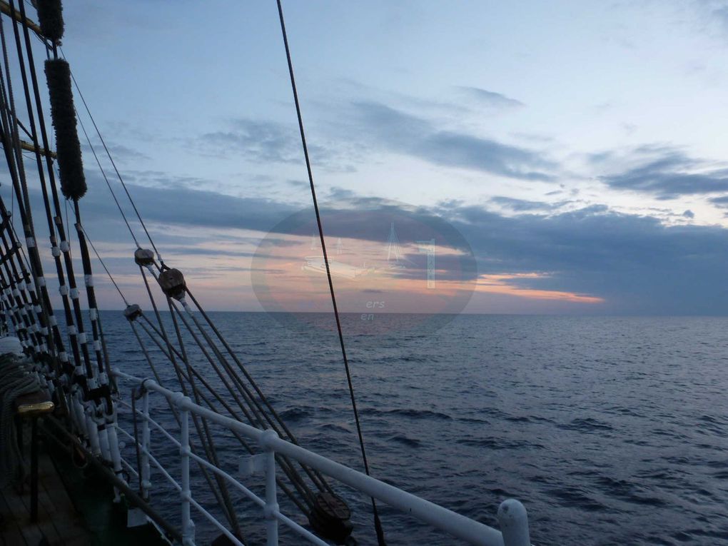 Embarquement à bord du Kruzenshtern du 27 mai au 10 juin 2014.