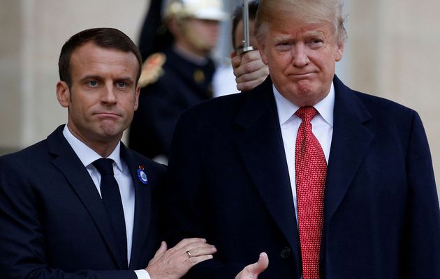 Trump s'en prend à Macron dans plusieurs tweets