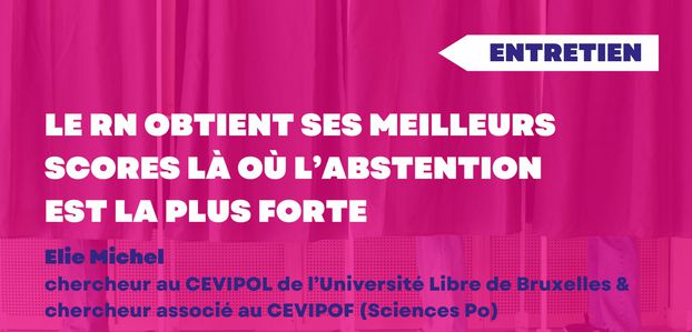 Le vote RN et l'abstention dominent dans les mêmes territoires