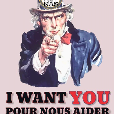 Le KAS a besoin de vous!