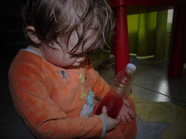 Les bouteilles sensorielles (bis) #montessori