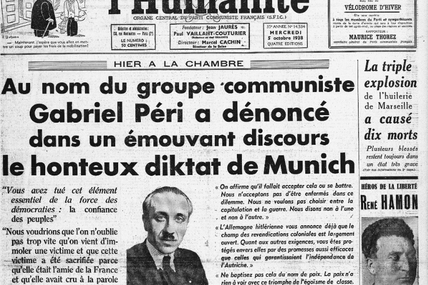 Munich 1938 -Paris 2022